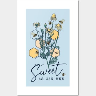 Sweet As Can Bee Posters and Art